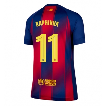 Billige Fotballdrakt Barcelona Raphinha Belloli #11 Replika Hjemmedrakt Dame 2025-26 Kortermet